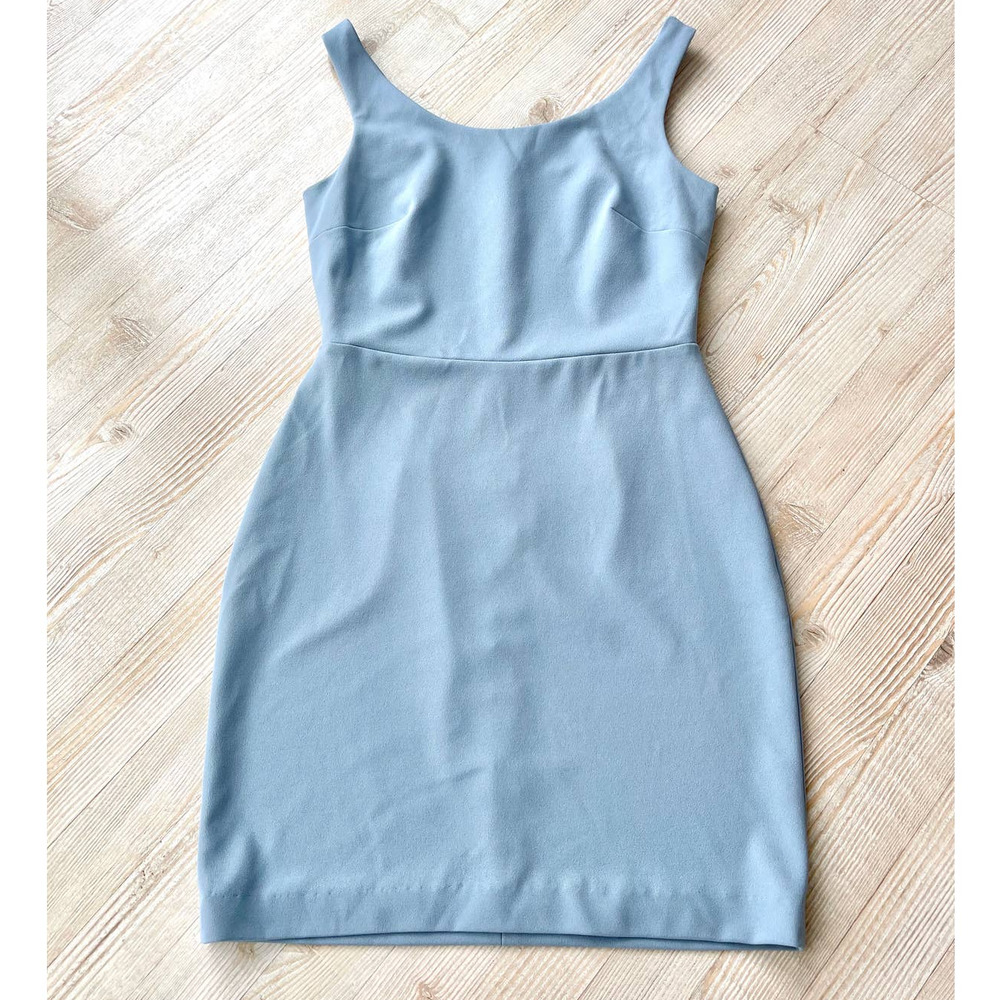 Betsey Johnson Powder Blue Scoop Neck Mini Dress
